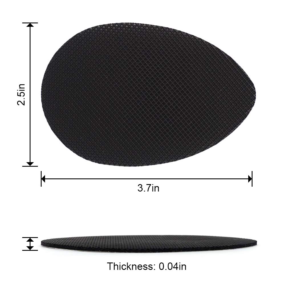 PALAY Self-Adhesive Non-Skid Shoe Pads, Anti-Slip Shoe Sole for Women, Sole for shoes High Heels, Flats,Wedge heel Sole Protector of 3 Pairs PALAY Self-Adhesive Non-Skid Shoe Pads, Anti-Slip Shoe Sole for Women, Sole for shoes High Heels, Flats,Wedge heel Sole Protector of 3 Pairs